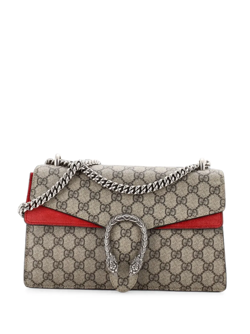 Gucci Pre-Owned Dionysus Bag GG Coated Canvas Small shoulder bag - Braun