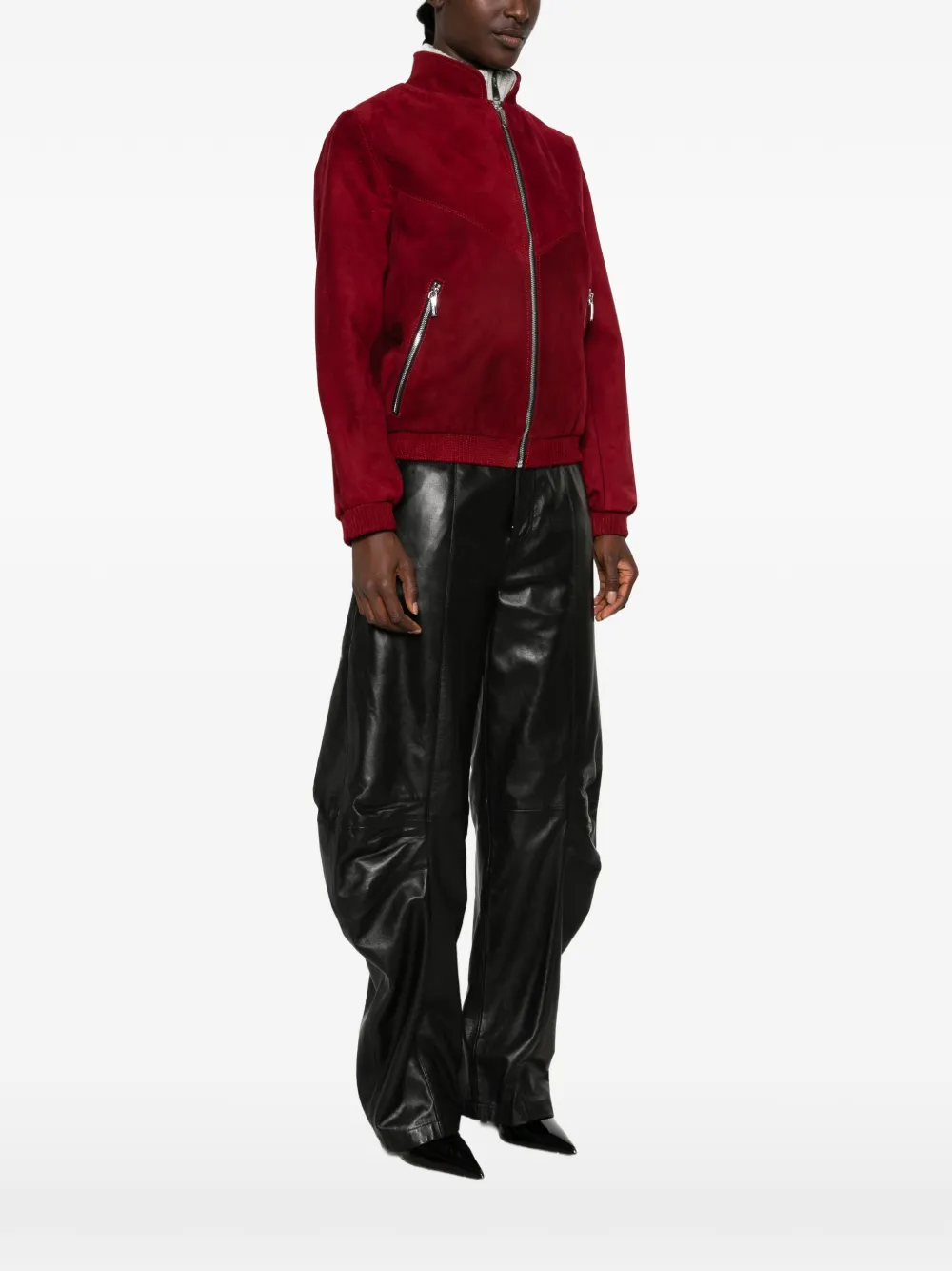 MITILIANE COUTURE Suède jack Rood