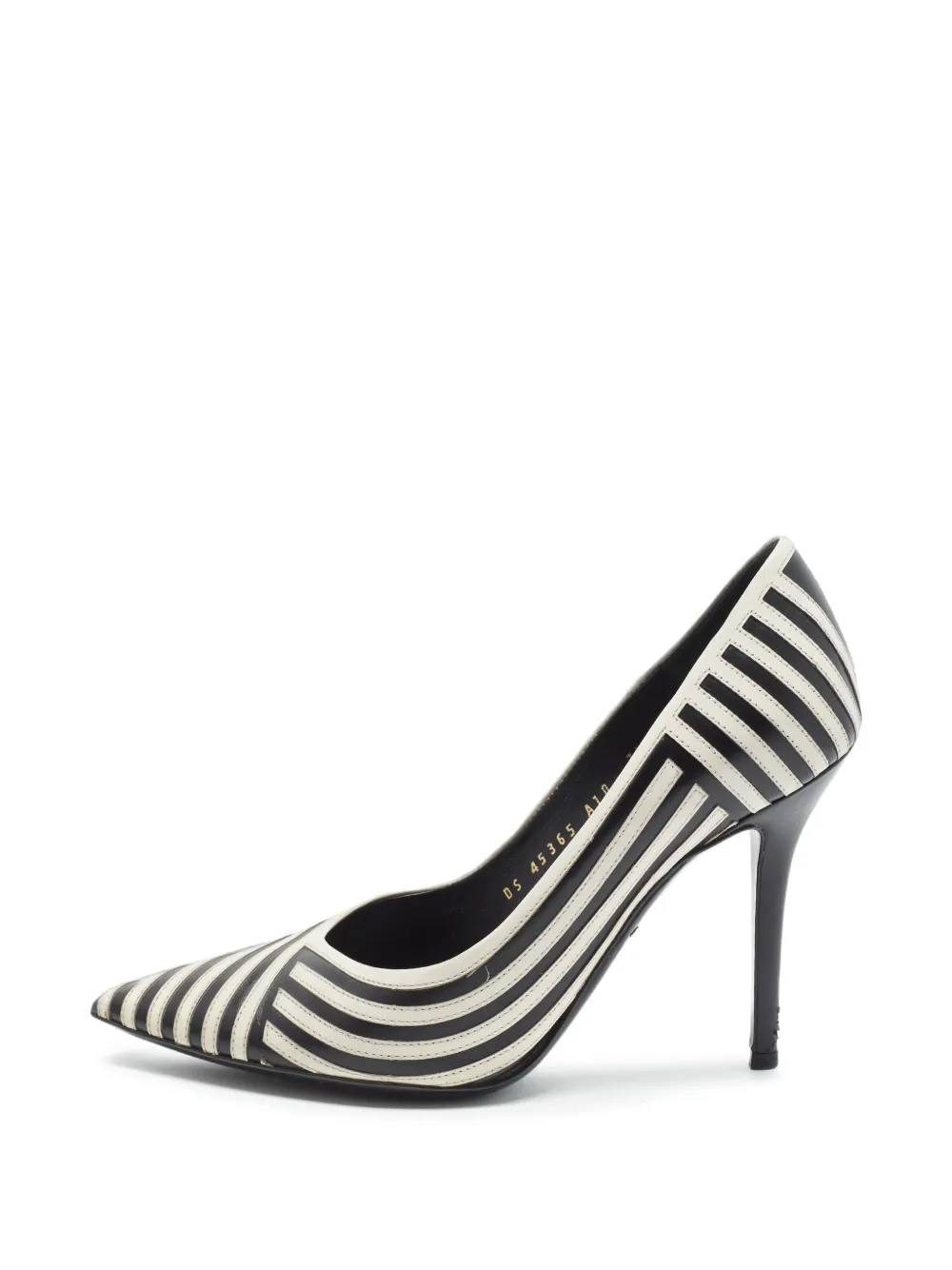 Ferragamo Pre-Owned Susi Patch pointed-toe pumps - Bianco