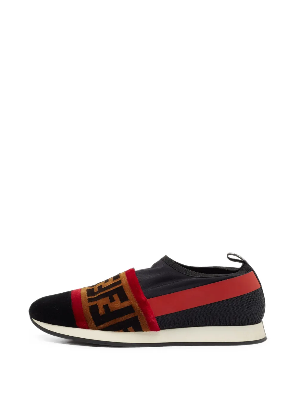 Fendi Pre-Owned Runaway slip-on sneakers - Schwarz