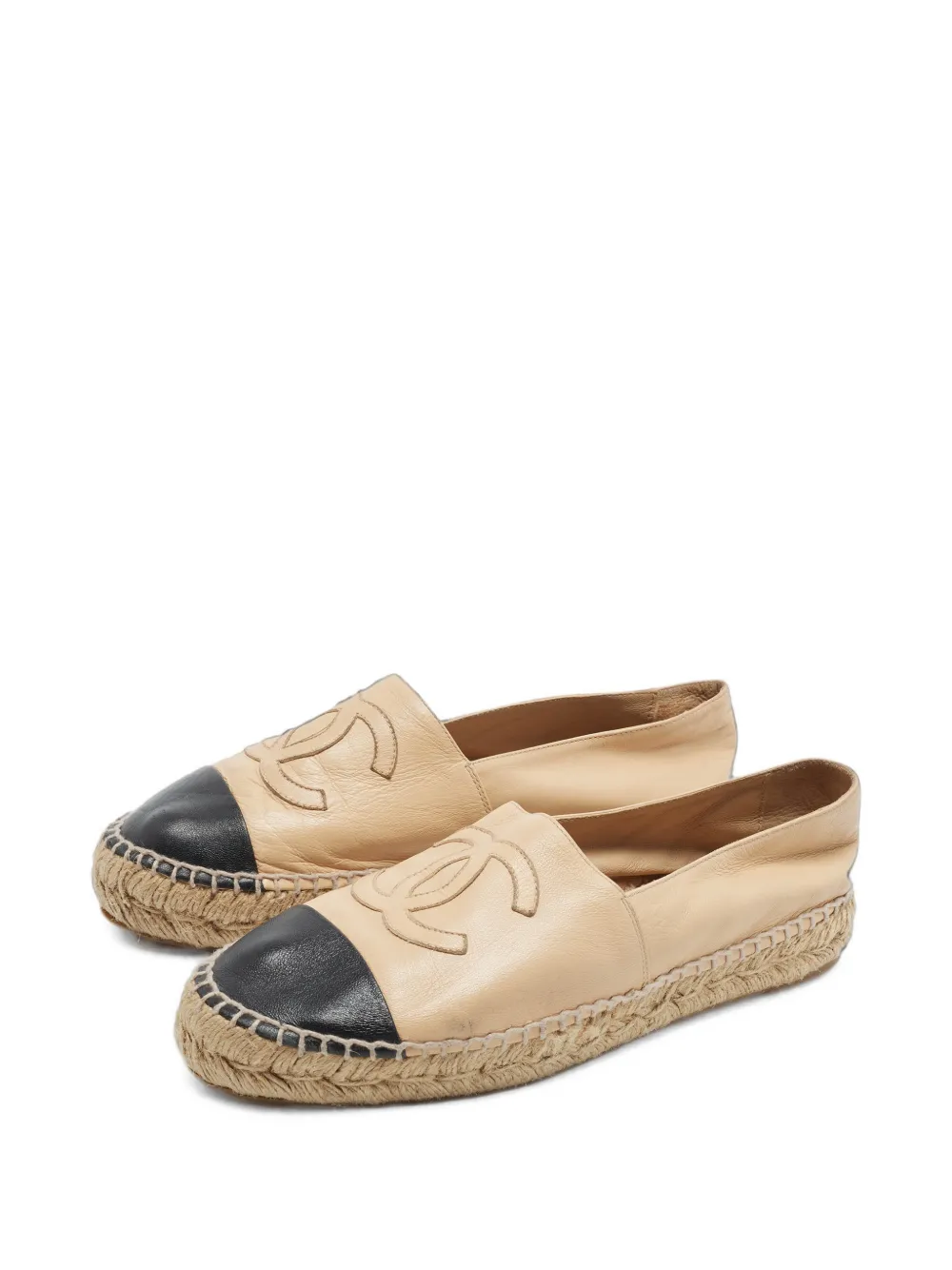 CHANEL Pre-Owned Espadrillas CC - Toni neutri