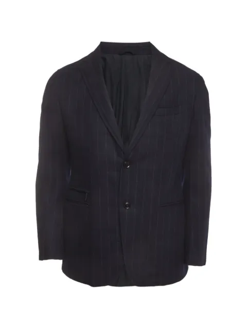 Ermenegildo Zegna Vintage pinstripe single-breasted blazer