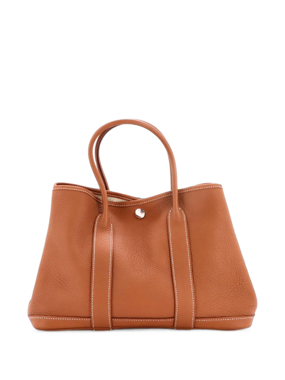 Hermès Pre-Owned Garden Party Leather 30 tote bag - Braun