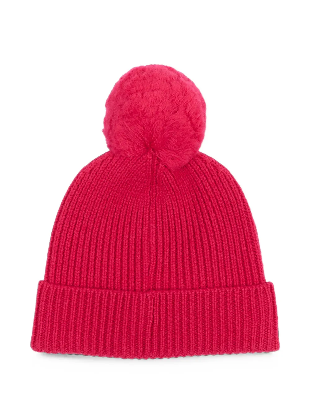 K Way Kids Geribbelde muts met pompon Roze