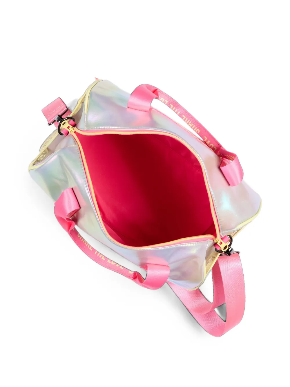 Billieblush sequin-embellished iridescent bag Zilver