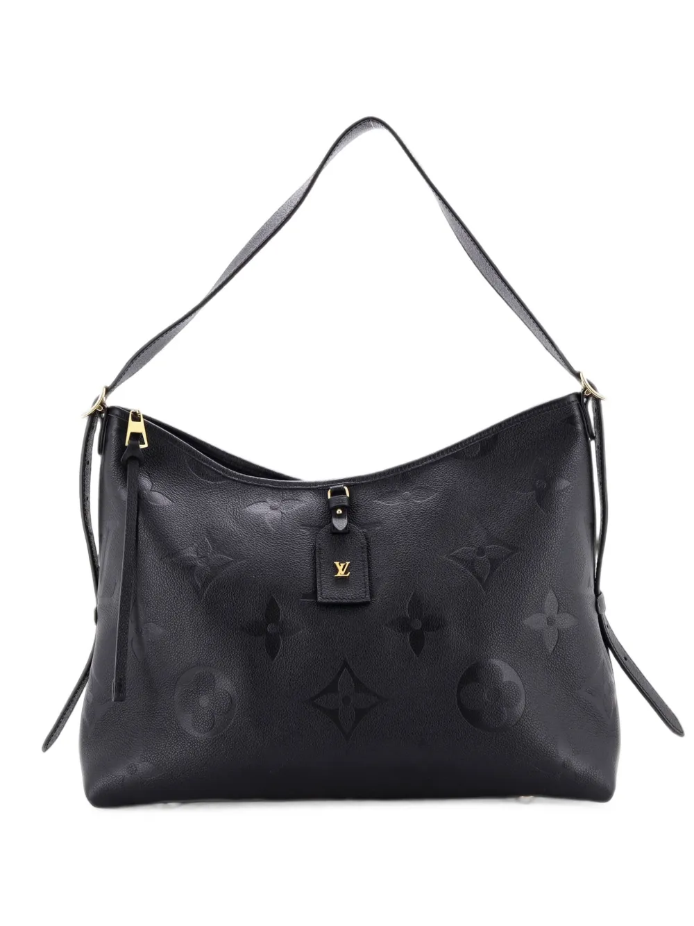 Louis Vuitton Pre-Owned CarryAll Monogram Empreinte Giant MM hobo bag - Nero