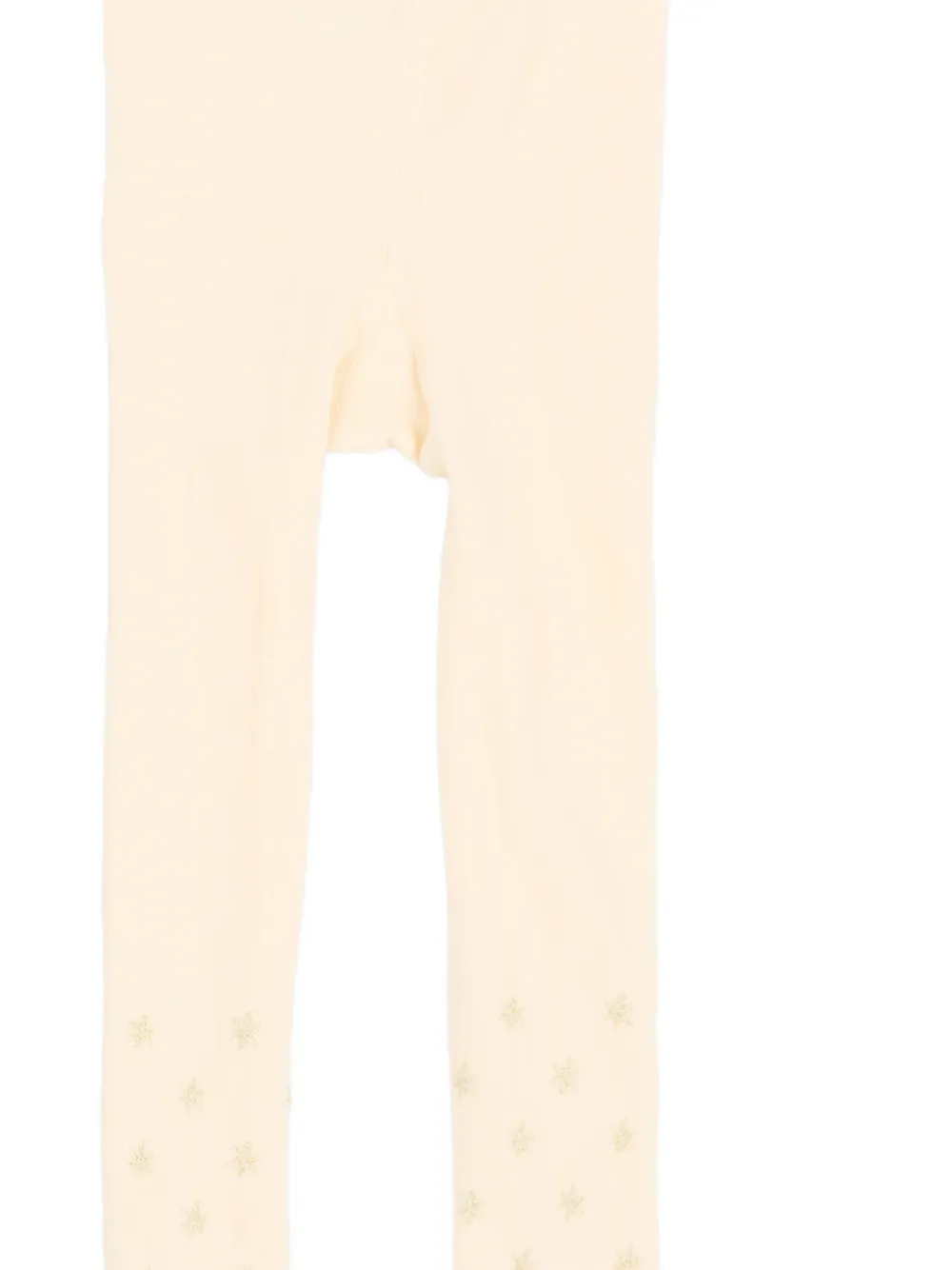 Billieblush Geribbelde panty met ster-patroon Beige