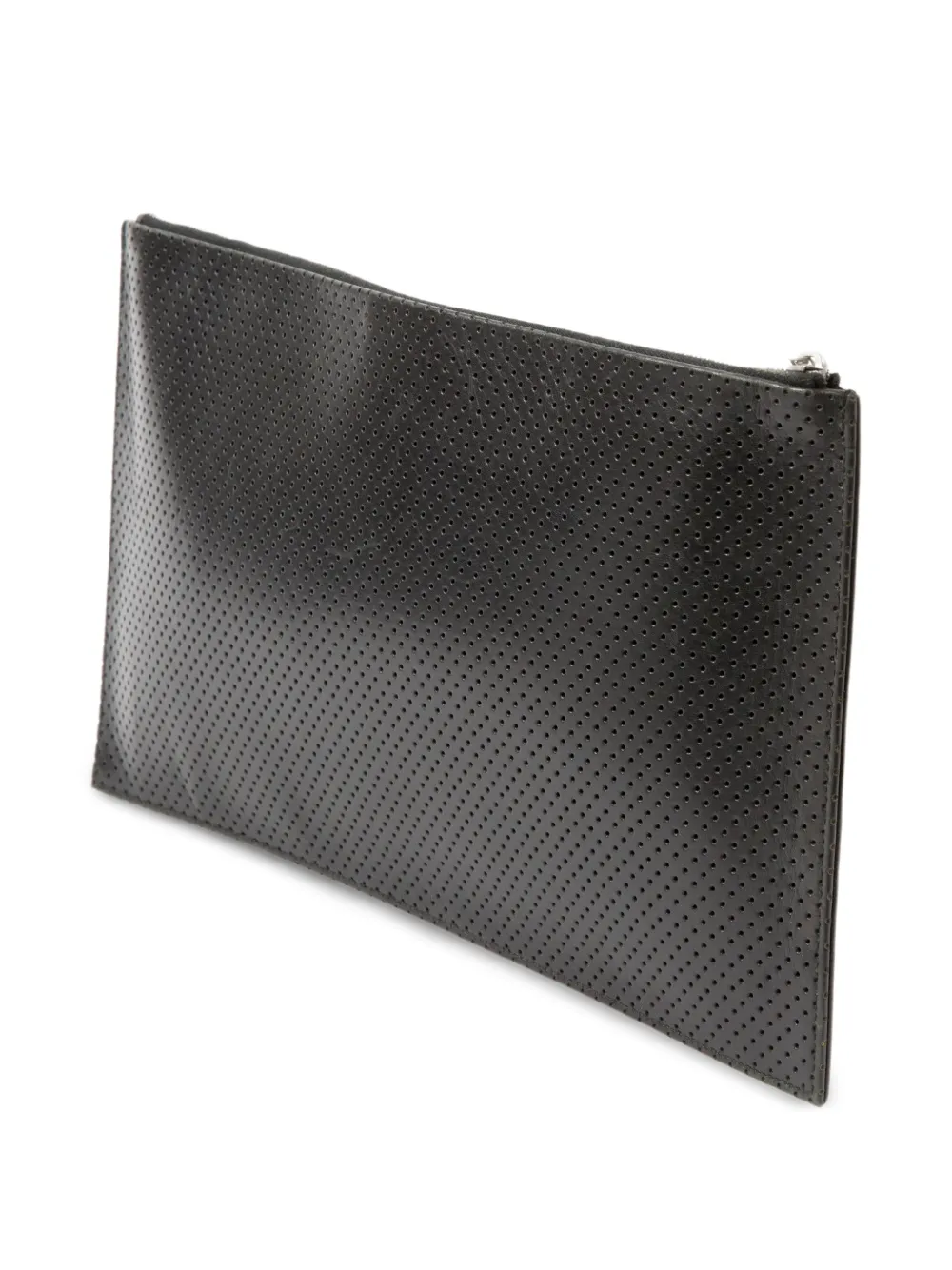 Christian Dior Pre-Owned 2000s perforierte Clutch - Schwarz