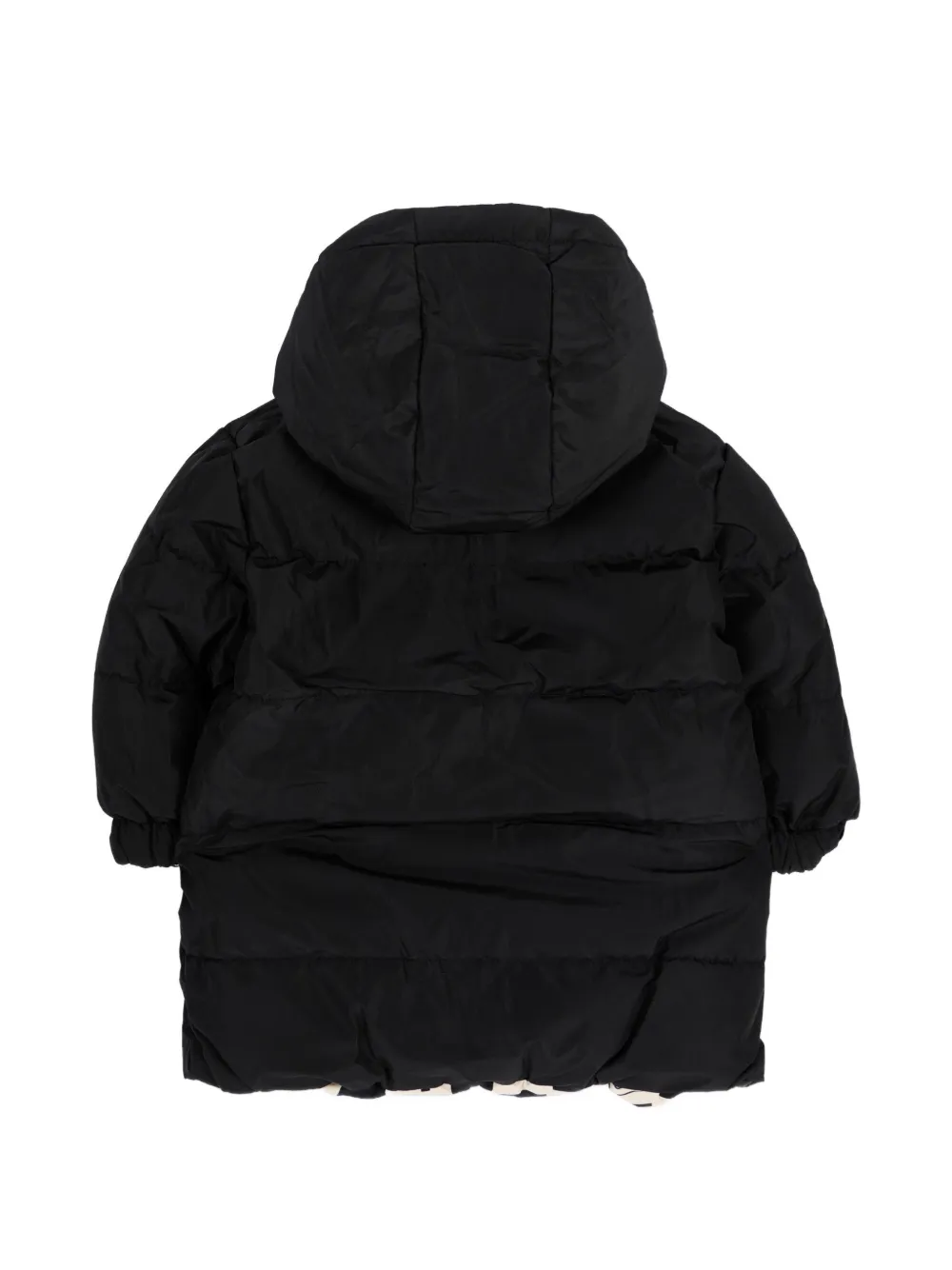 Karl Lagerfeld Kids reversible logo-print jacket Zwart