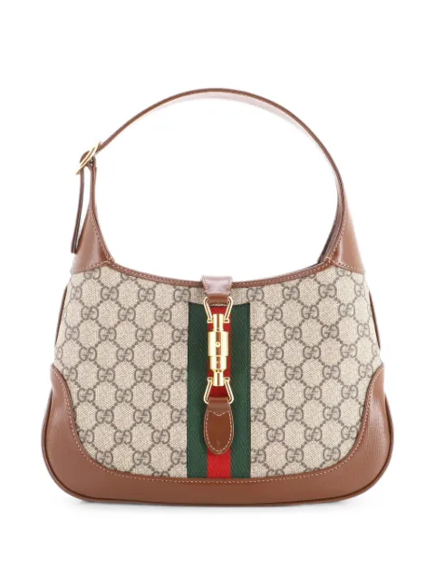 Gucci Pre-Owned Jackie 1961 GG Coated Canvas Small hobo bag