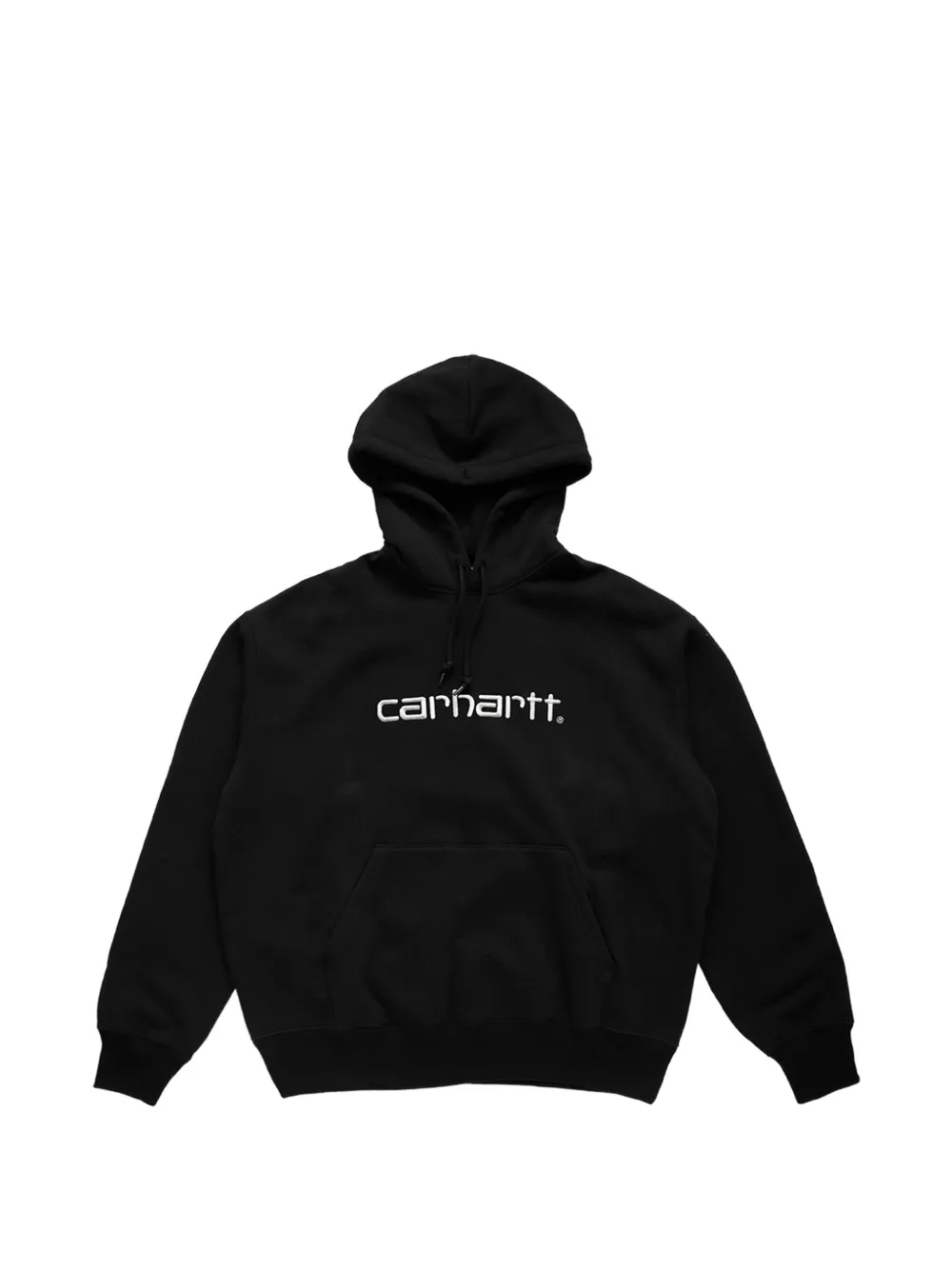 Junya Watanabe MAN x Carhartt Bob Marley logo-print hoodie Zwart