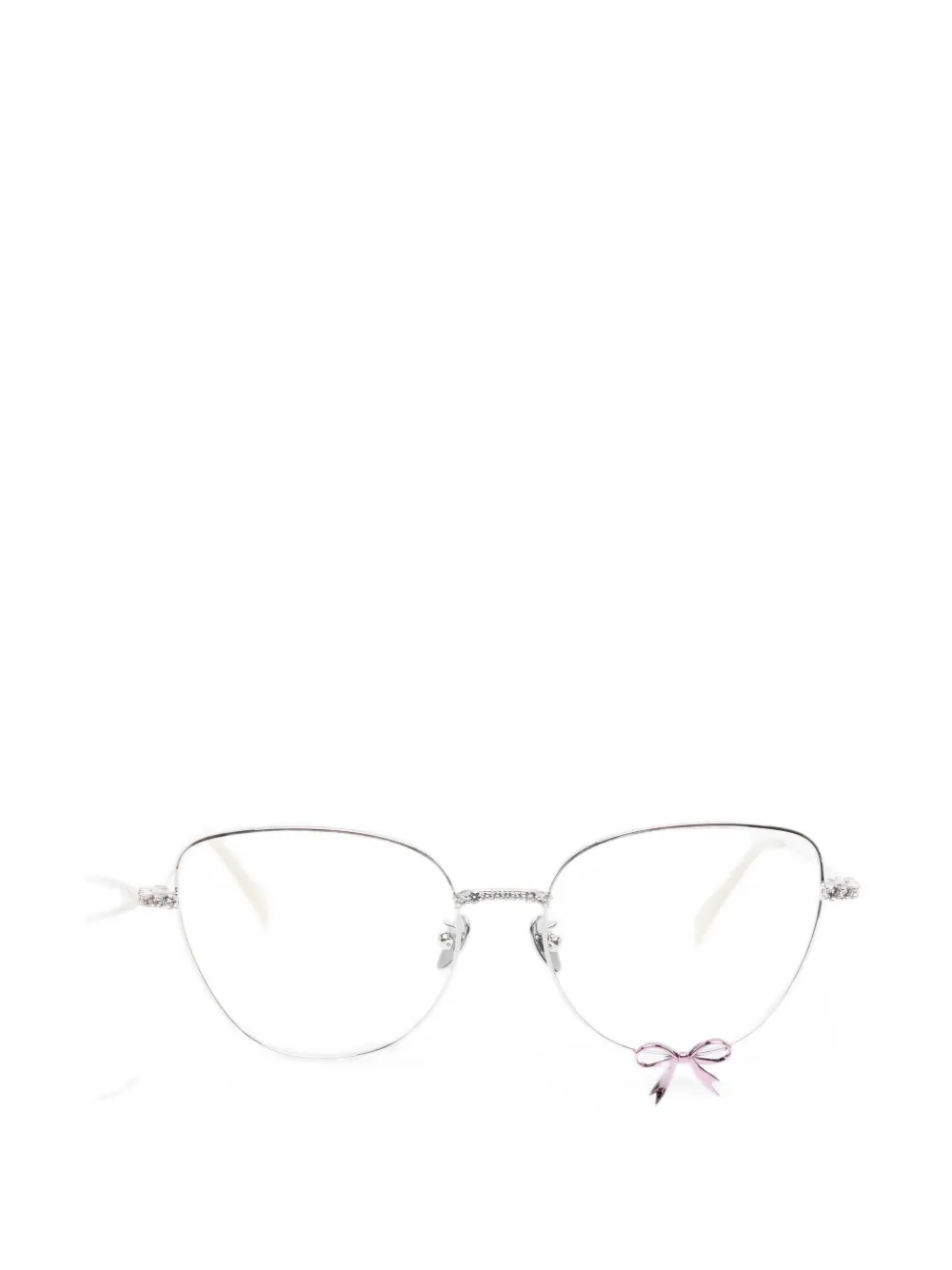 YVMIN Bowknot cat-eye glasses - Silber