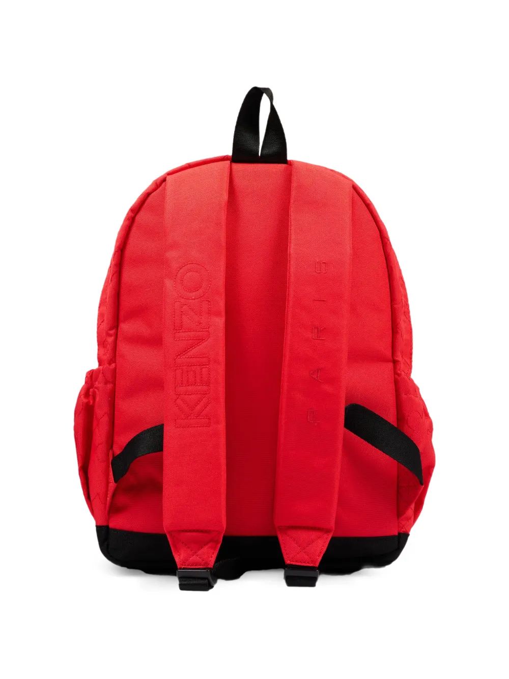 Kenzo Kids Play Kenzo patch-detail puzzle-quilted backpack Rood