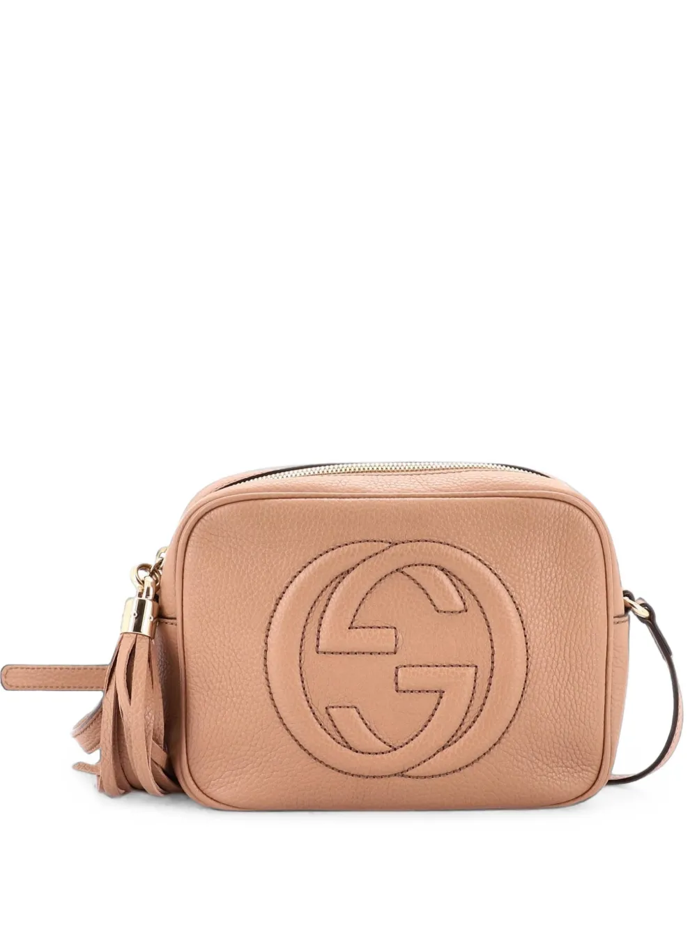 Gucci Pre-Owned Borsa a tracolla Soho Disco piccola in pelle - Marrone