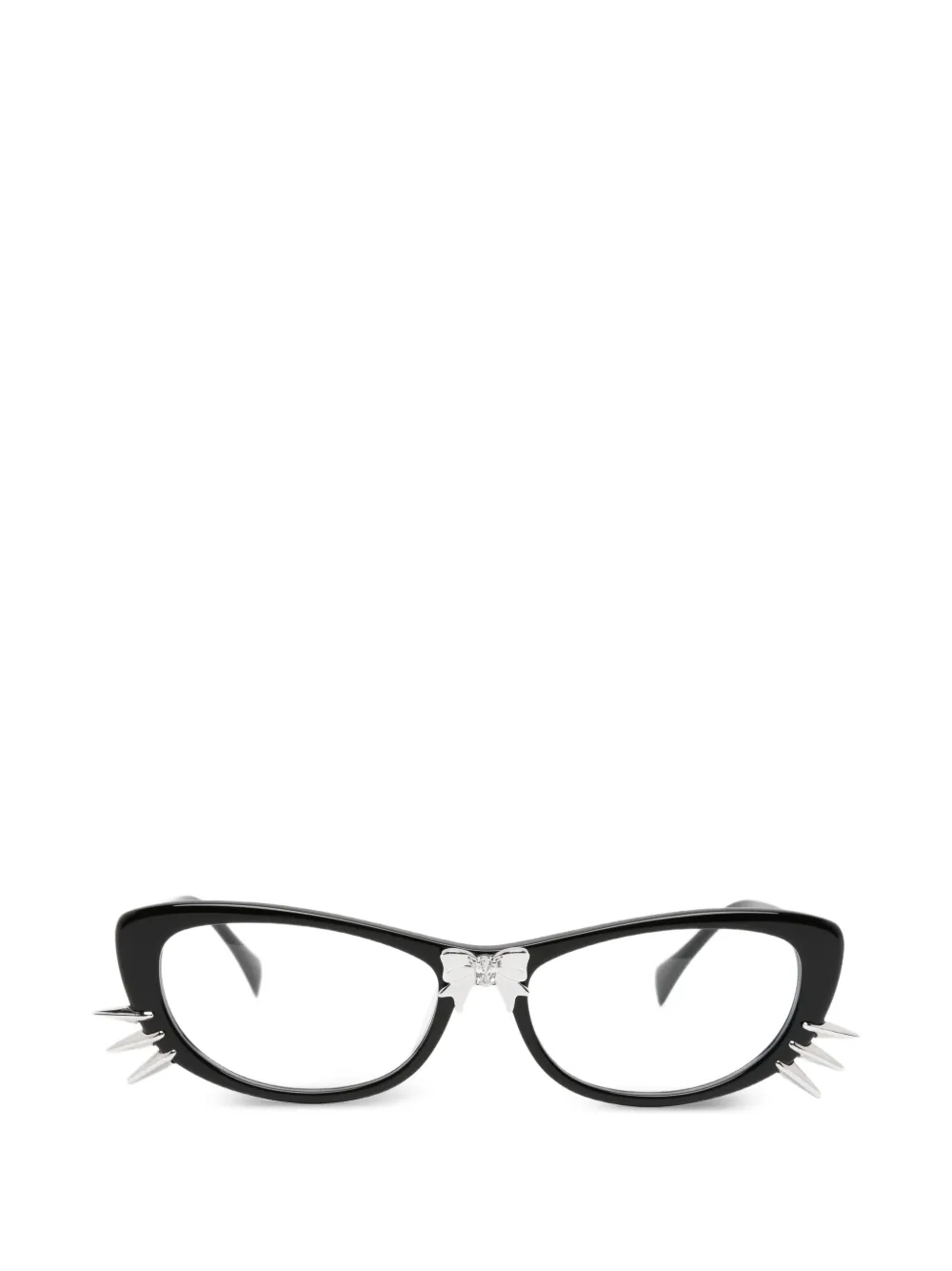 YVMIN Bowknot Kitten Whisker cat-eye glasses - Nero