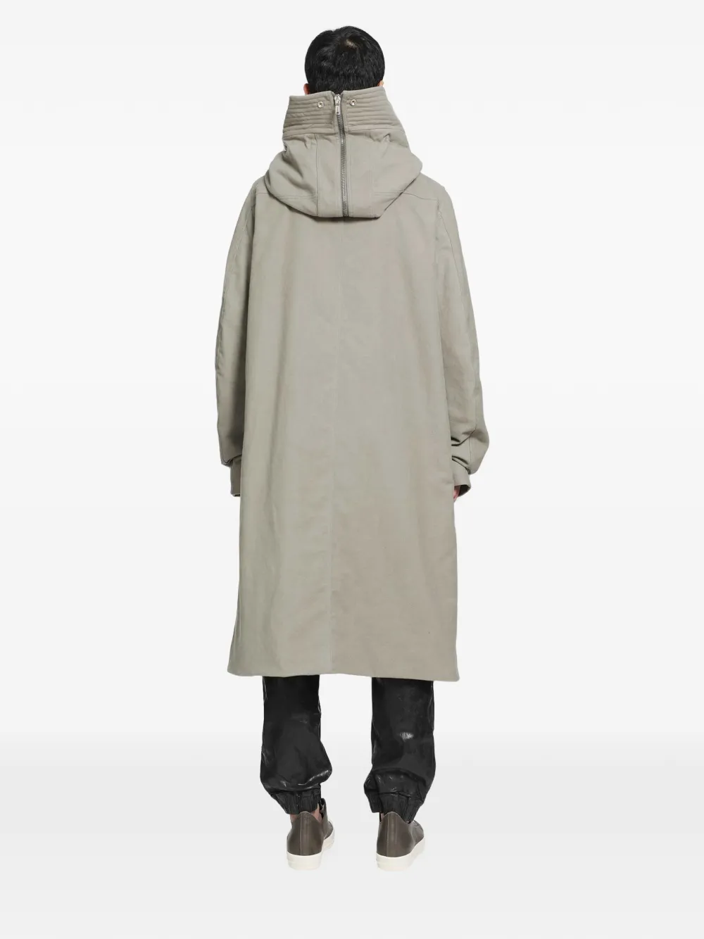 Rick Owens Tower Megaparka jas Grijs