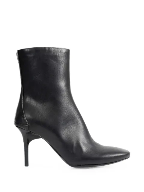 CAPASA MILANO pointed-toe leather ankle boots