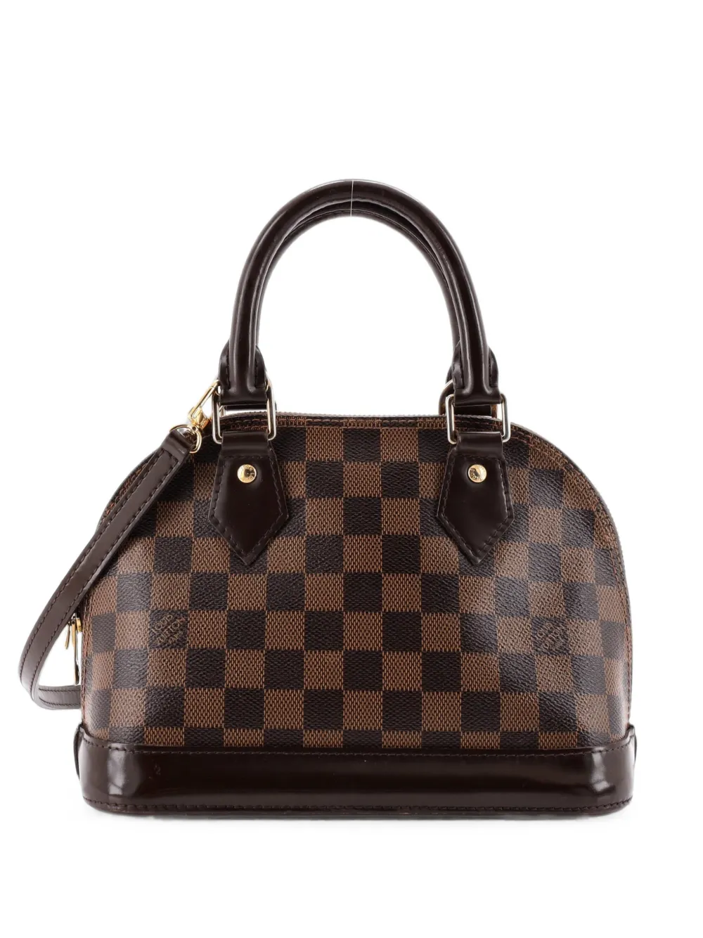 Louis Vuitton Pre-Owned Alma Handtasche Damier BB Schultertasche - Braun