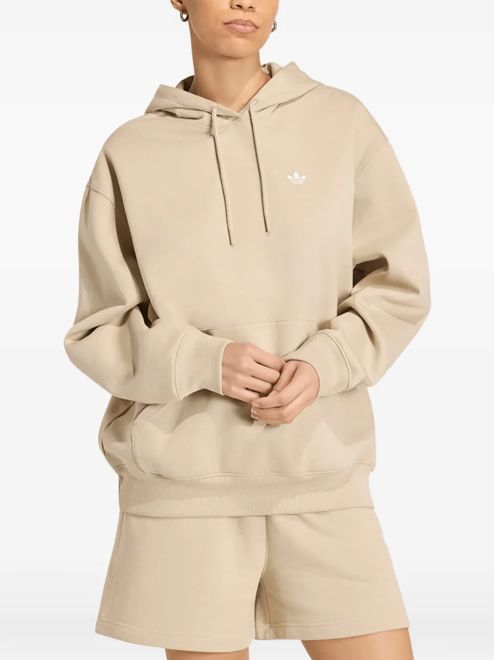 adidas Essentials oversized hoodie - Toni neutri