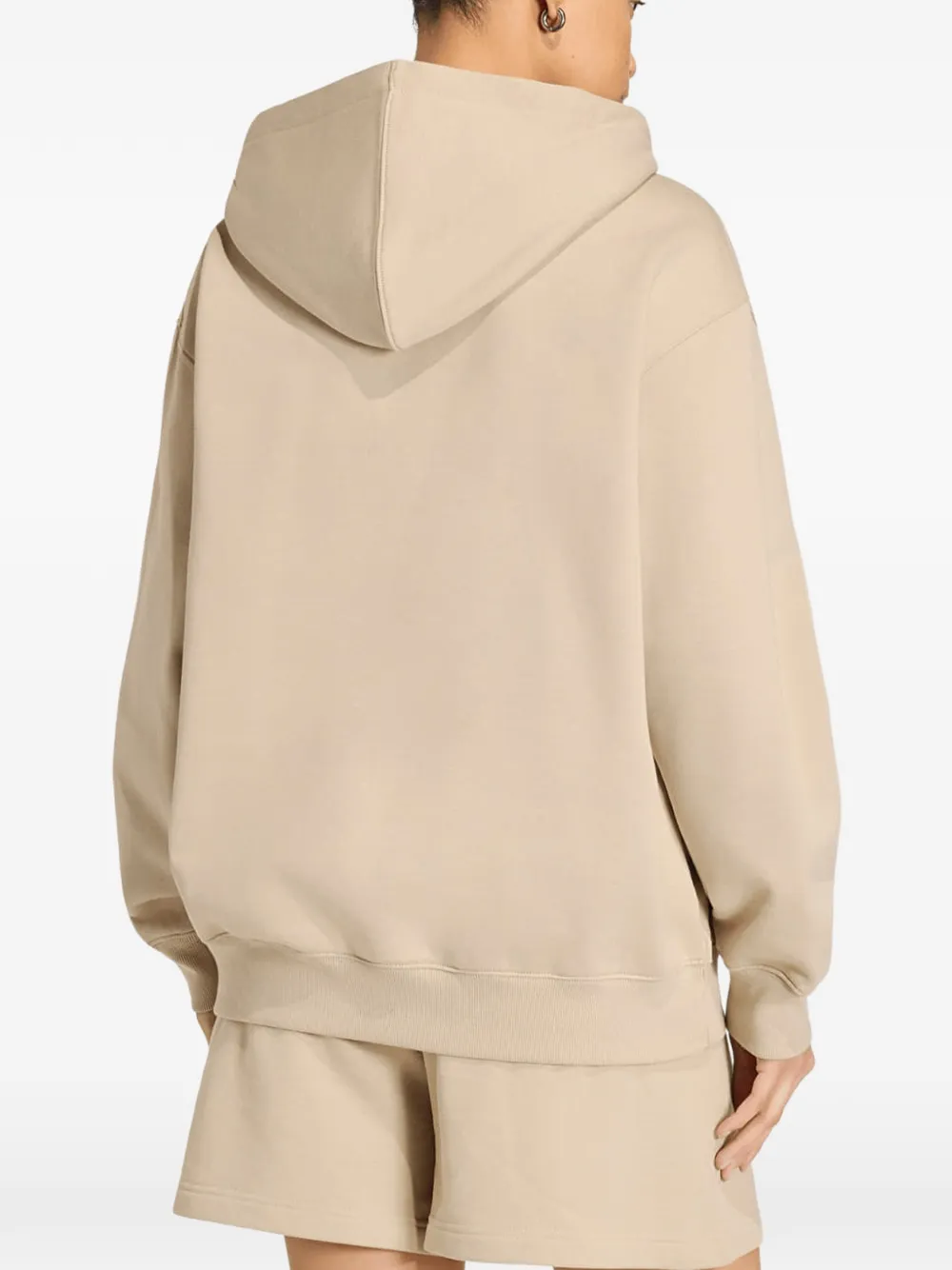 adidas Essentials oversized hoodie Beige