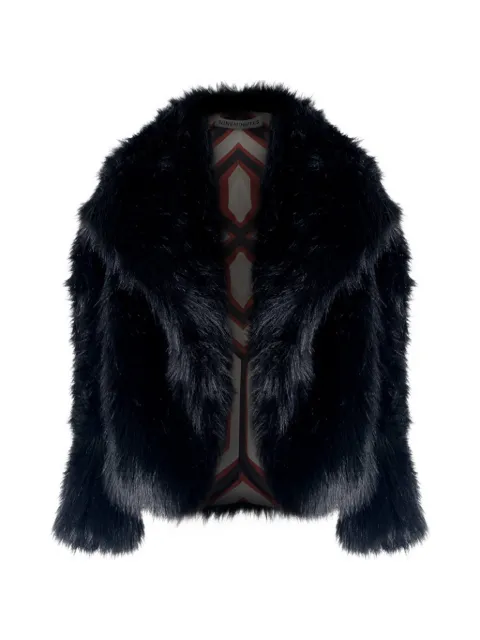 Nineminutes The Marylin 25 faux-fur coat