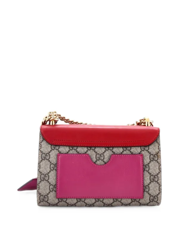 Gucci Pre-Owned パドロック ショルダーバッグ GGコーテッドキャンバス