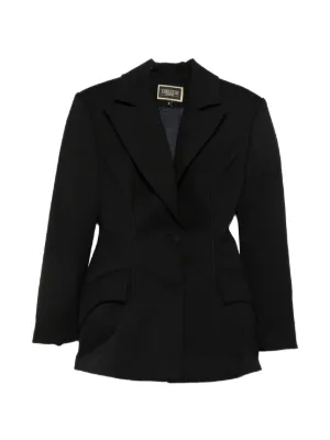 Alexander McQueen Wool single-breasted Blazer | Black | FARFETCH