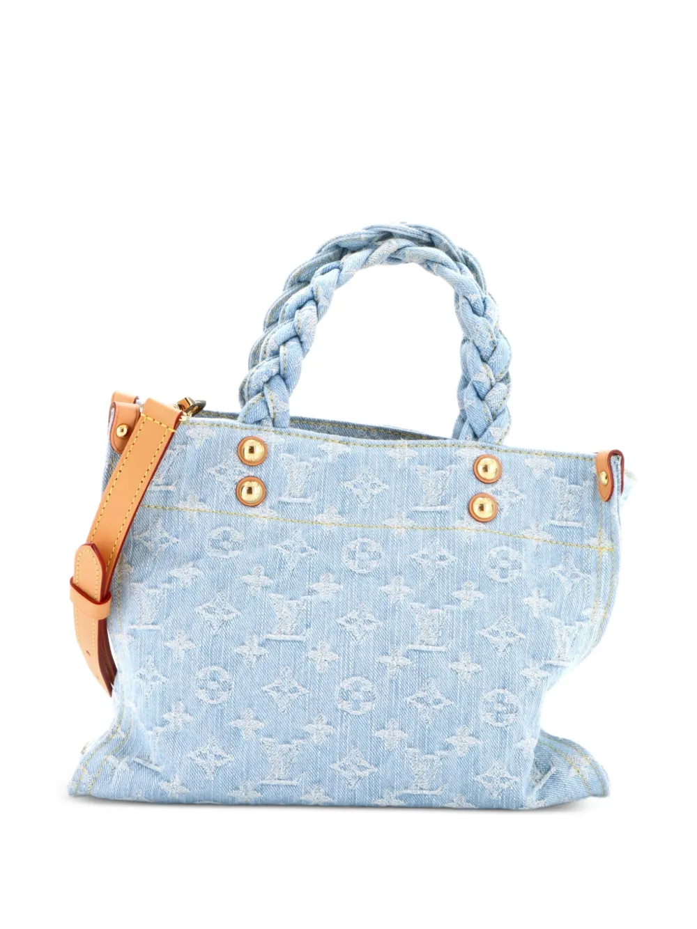 Louis Vuitton Pre-Owned Let Go Monogram Denim PM tote bag - Blue