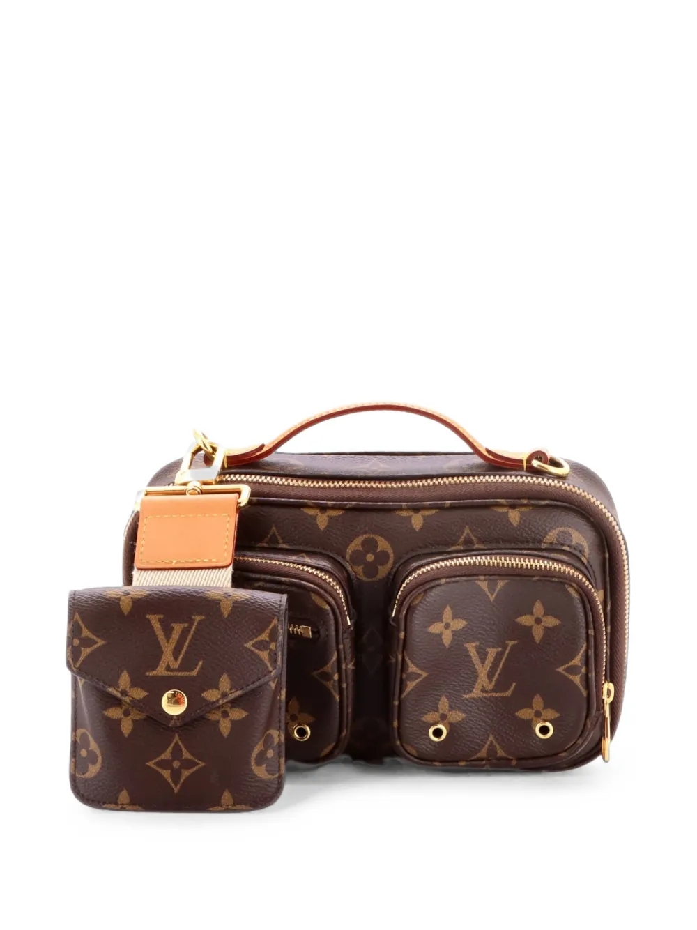 Louis Vuitton Pre-Owned Utility Monogram Canvas crossbody bag - Marrone