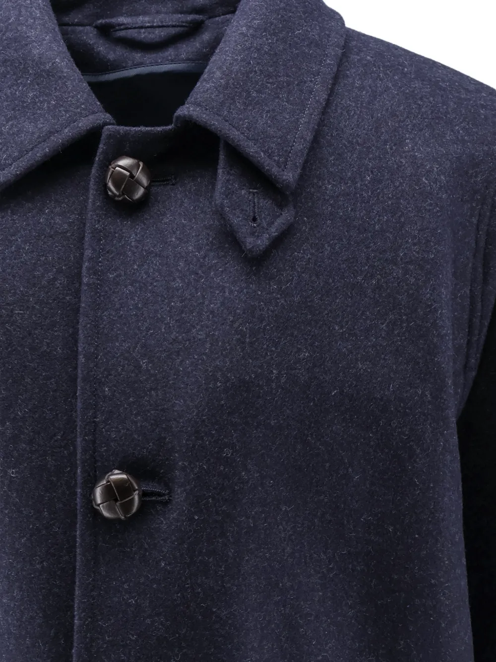 SCHNEIDERS Hubertus loden jas van scheerwol Blauw
