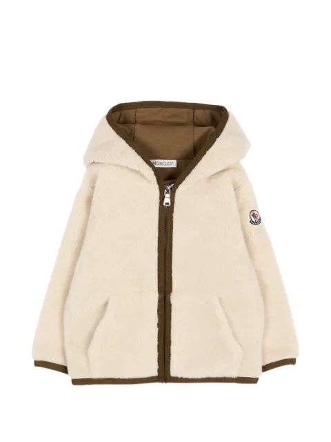 Moncler Enfant faux-fur hooded jacket