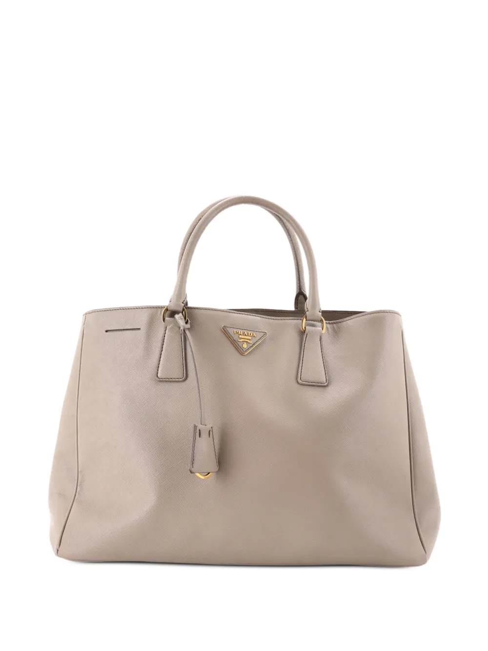Prada Pre-Owned Lux Open Saffiano Leather Large tote bag - Grigio