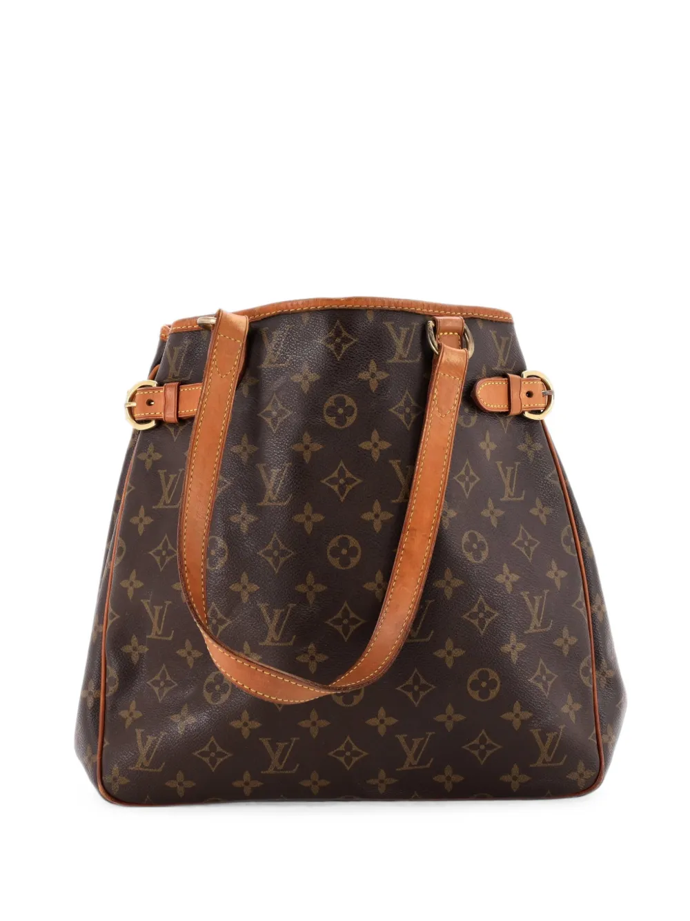 Louis Vuitton Pre-Owned Batignolles Handbag Monogram Canvas Vertical tote bag - Marrone