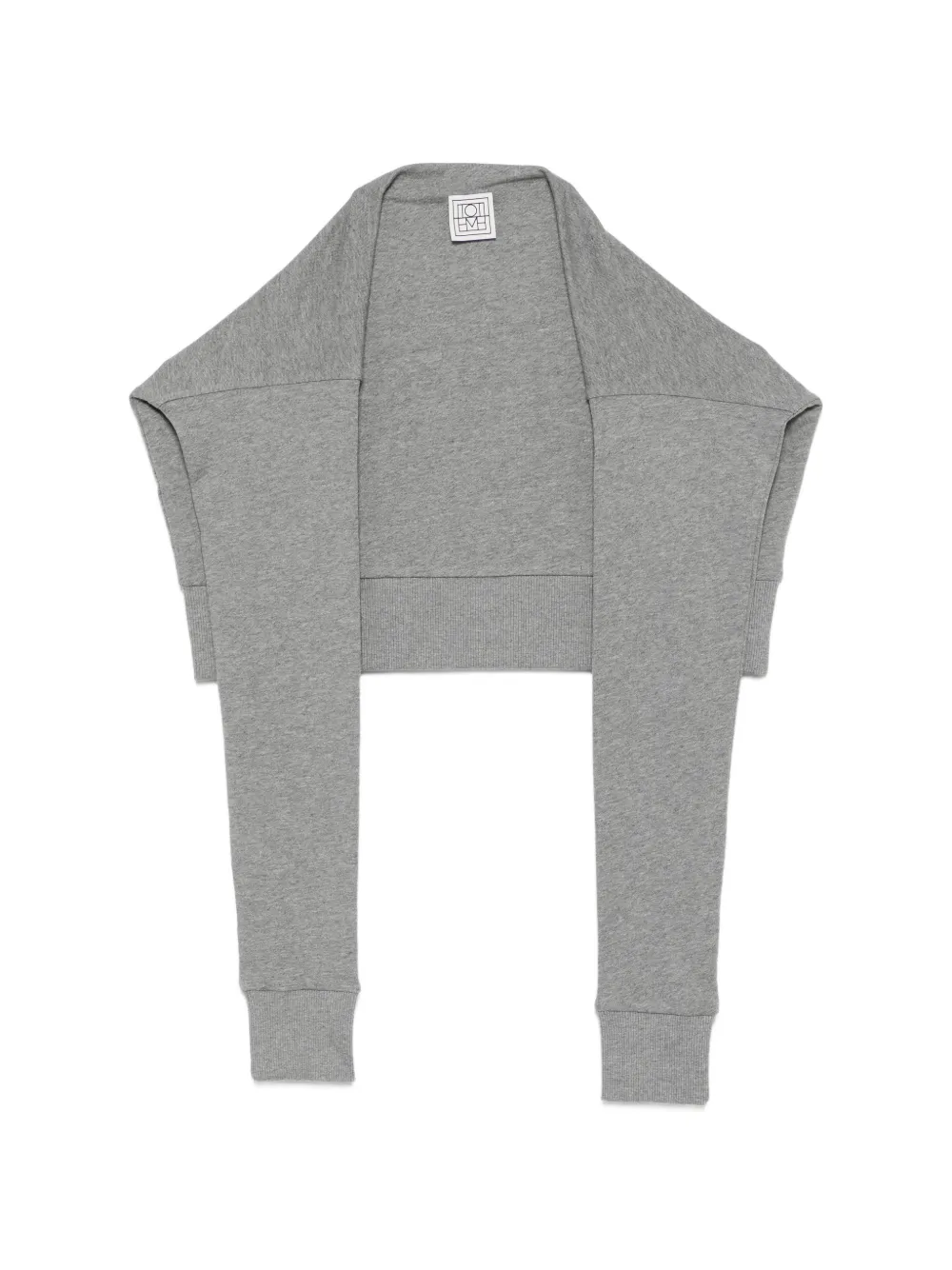 TOTEME sweater-style scarf - Grigio