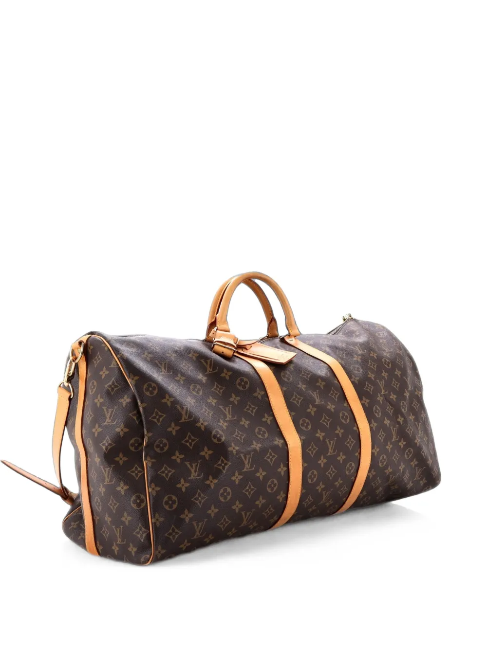 Louis Vuitton Pre-Owned Keepall Bandouliere Bag Monogram Canvas 60 travel bag - Marrone