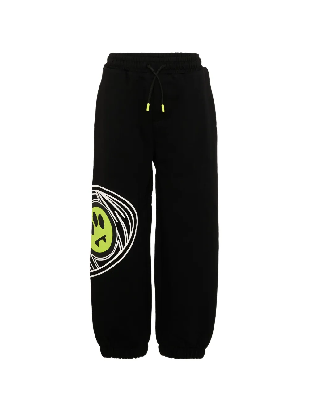 Barrow kids logo-print drawstring track pants - Nero