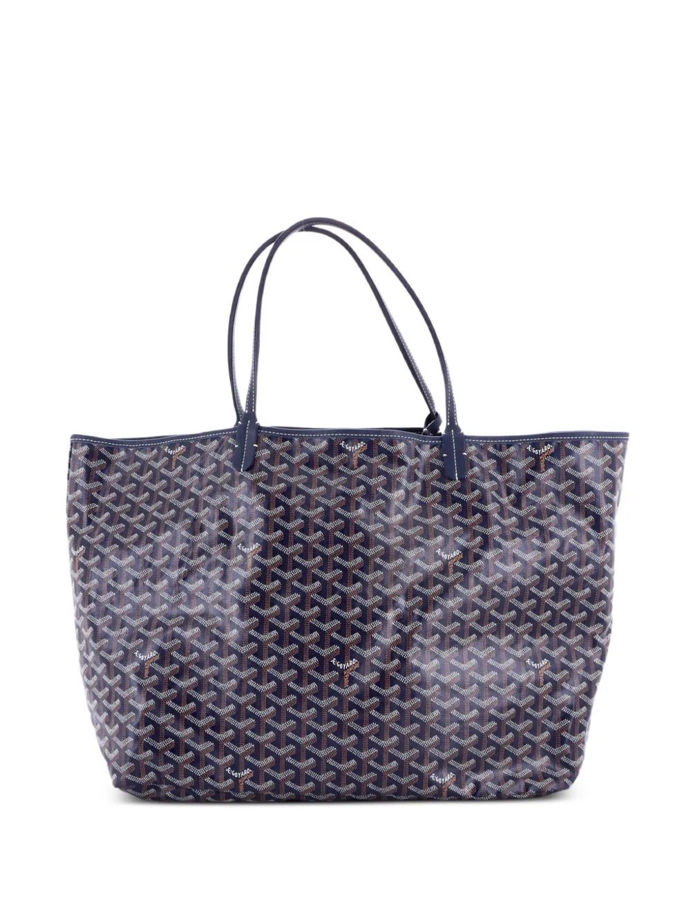 Goyard Pre-Owned Borsa tote Saint Louis GM in tela cerata - Blu