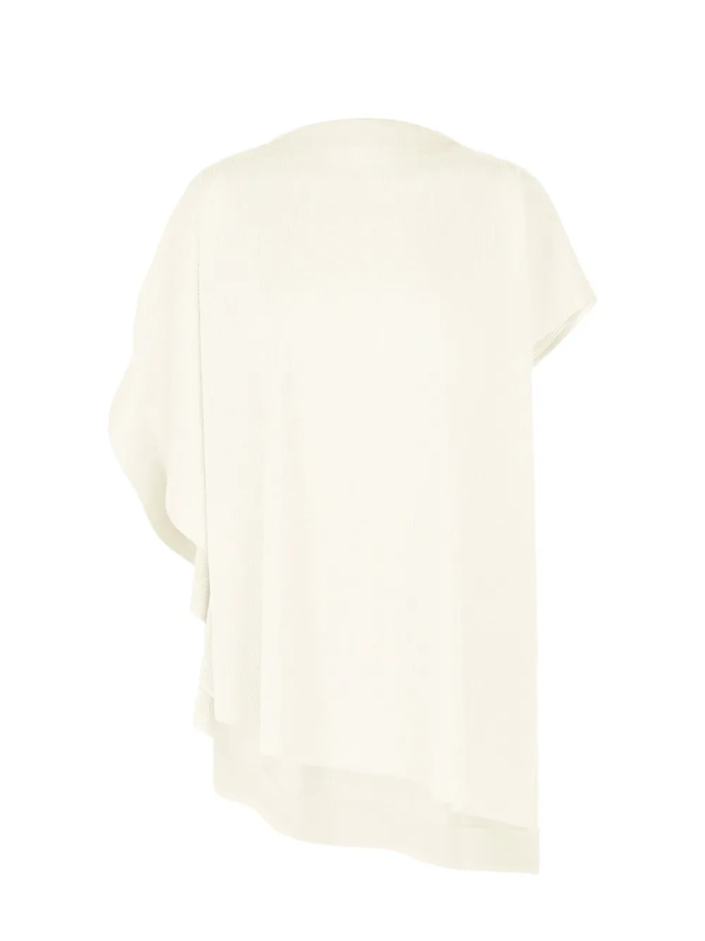 Pleats Please Issey Miyake A-POC Slice pleated top Wit
