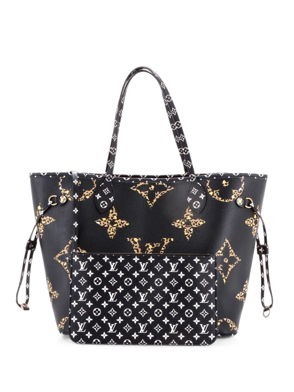 Louis Vuitton Pre-Owned Borsa tote Neverfull NM Limited Edition Jungle Monogram Giant MM - Nero