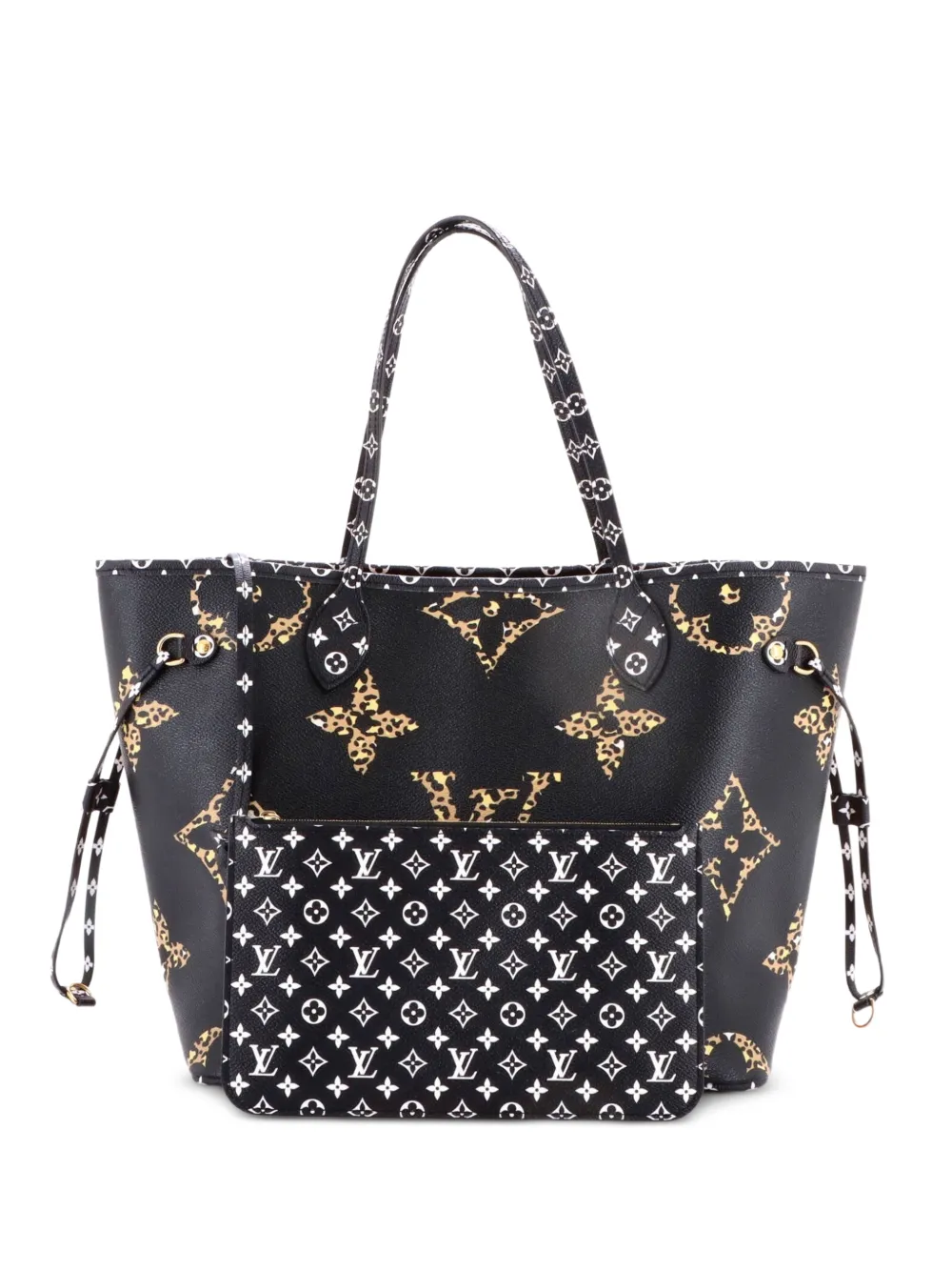 Louis Vuitton Pre-Owned Borsa tote Neverfull NM Limited Edition Jungle Monogram Giant MM - Nero