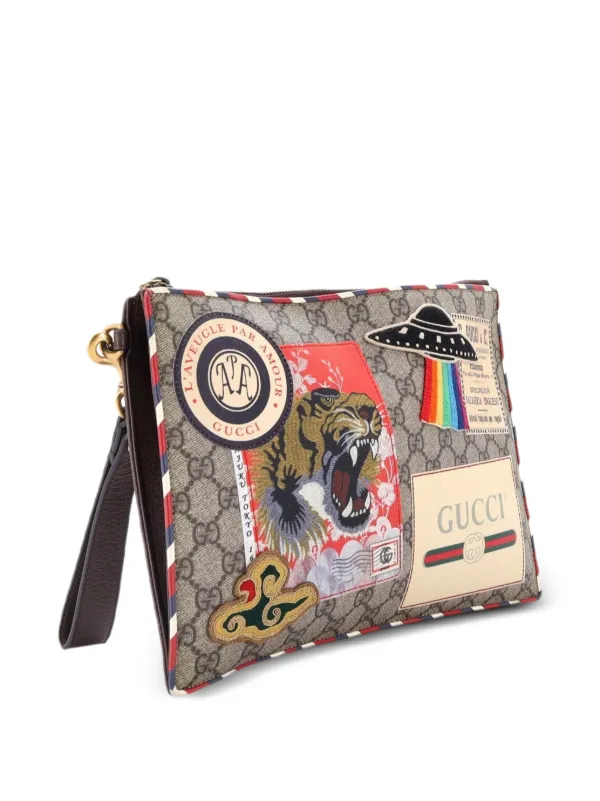 Gucci Pre-Owned クーリエ ポーチ GG コーテッドキャンバス ウィズ