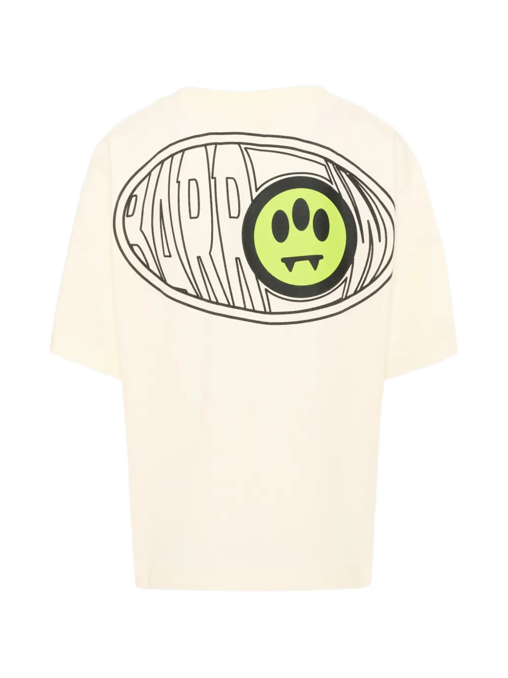 Barrow kids Katoenen T-shirt met logoprint Wit