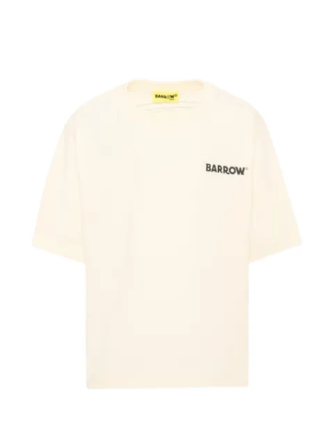 Barrow kids logo-print cotton T-shirt