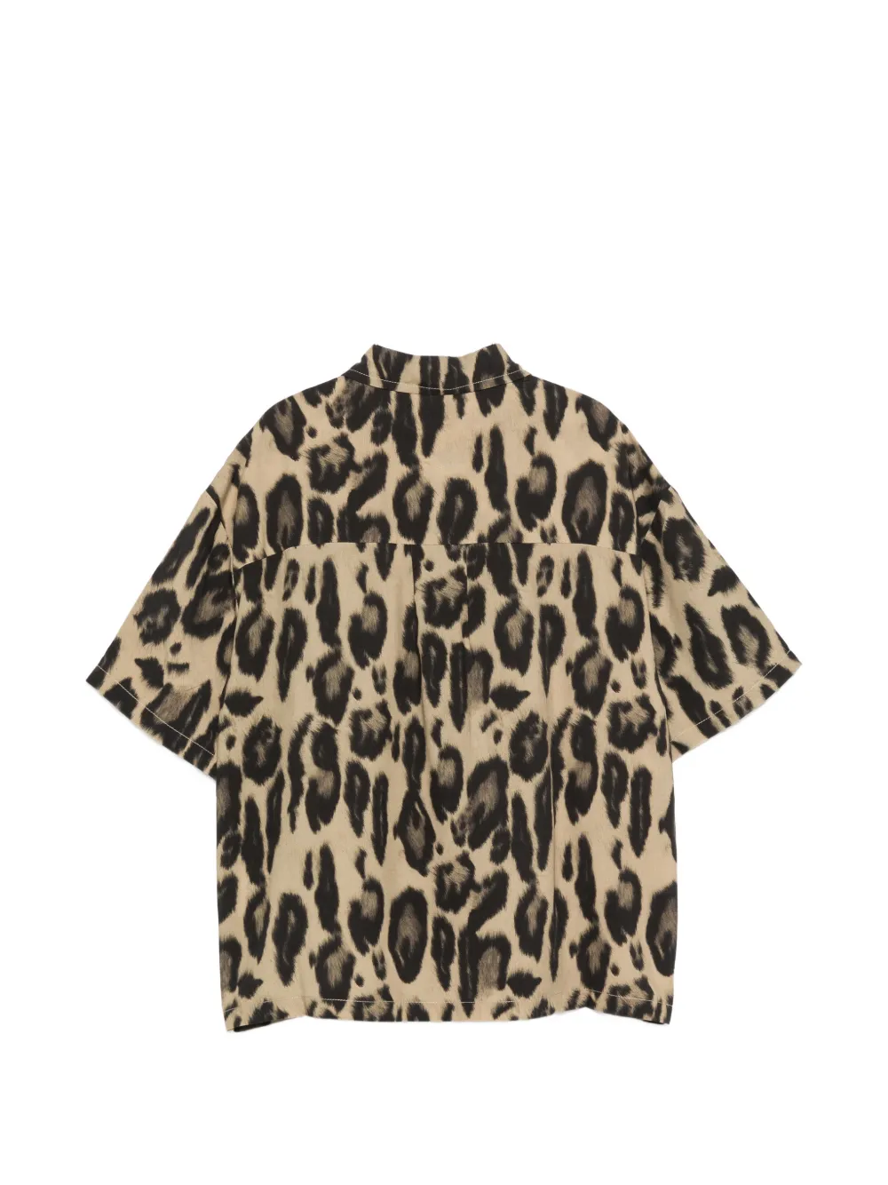 Stella McCartney Kids shirt met luipaardprint Bruin