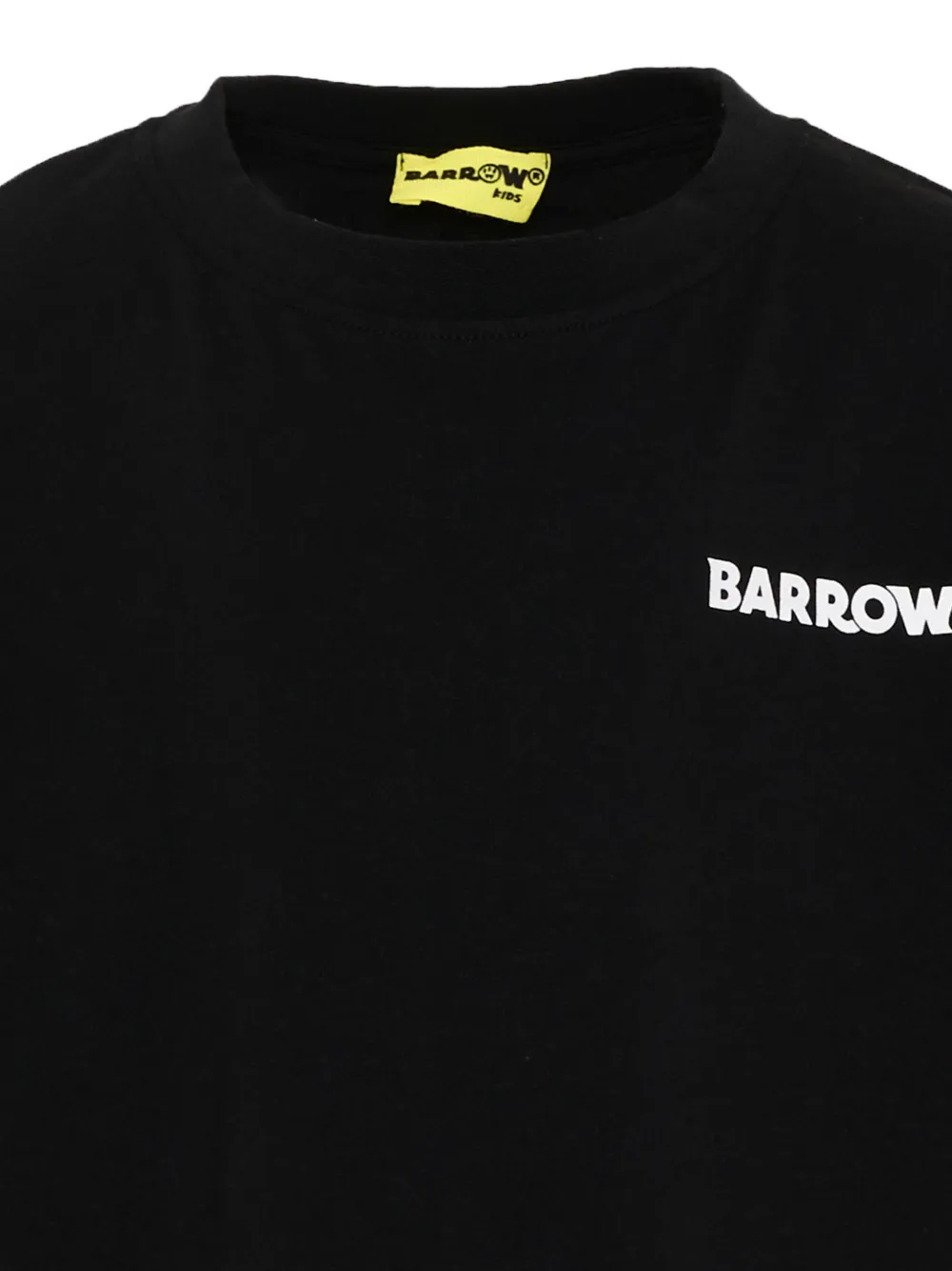 Barrow kids Katoenen T-shirt met logoprint Zwart