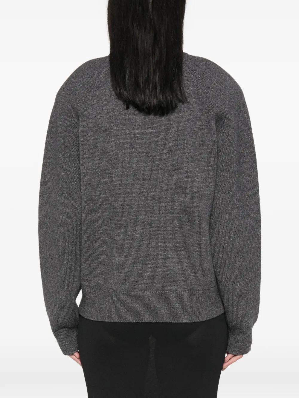 The Frankie Shop Lina gewatteerde trui Grijs