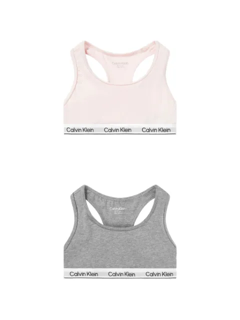 Calvin Klein Kids комплект из двух топов-бралеттов с логотипом