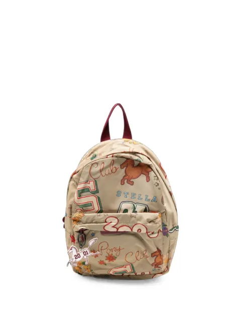 Stella McCartney Kids graphic-print backpack