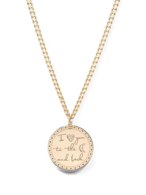 Zoë Chicco diamond medallion necklace