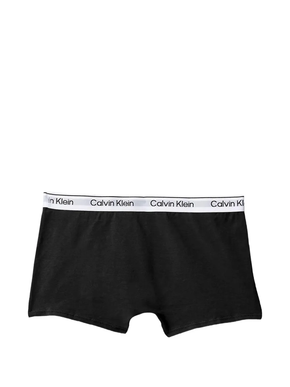 Calvin Klein Kids Twee boxershorts met logoband Zwart